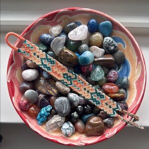 Handwoven Geometric Bracelet